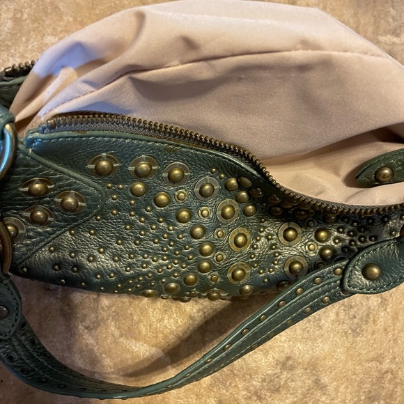 Cole Haan Handbag in Mint color with studs - Picture 7 of 8
